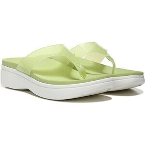 Vionic Women's Luminous Pale Lime Green Sandals 6.5
